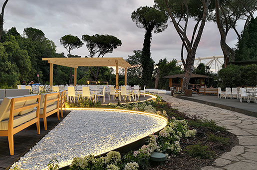 Festa 18 anni Giardini dell'Eden roma