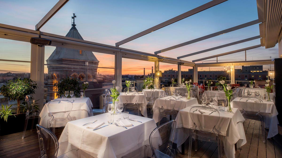 Festa 18 anni Rooftop Panoramico Hotel La Griffe roma